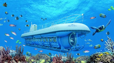 Expedição do submarino Atlantis em Aruba